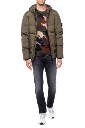 Quilted jacket with a logo, zdjęcie 2 Quilted jacket with a logo od Stone Island